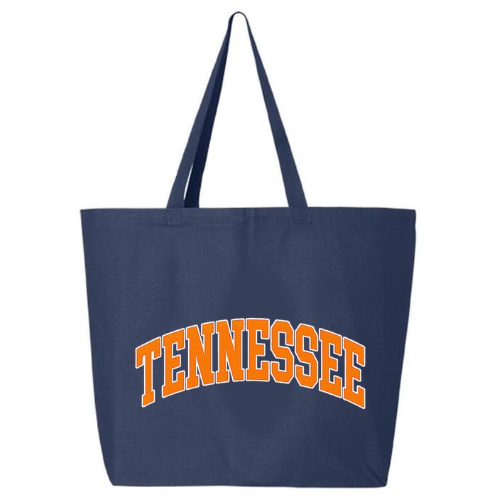 Tennessee Classic Font State Name Design 25L Jumbo Tote
