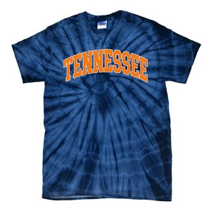 Tennessee Classic Font State Name Design Tie-Dye T-Shirt