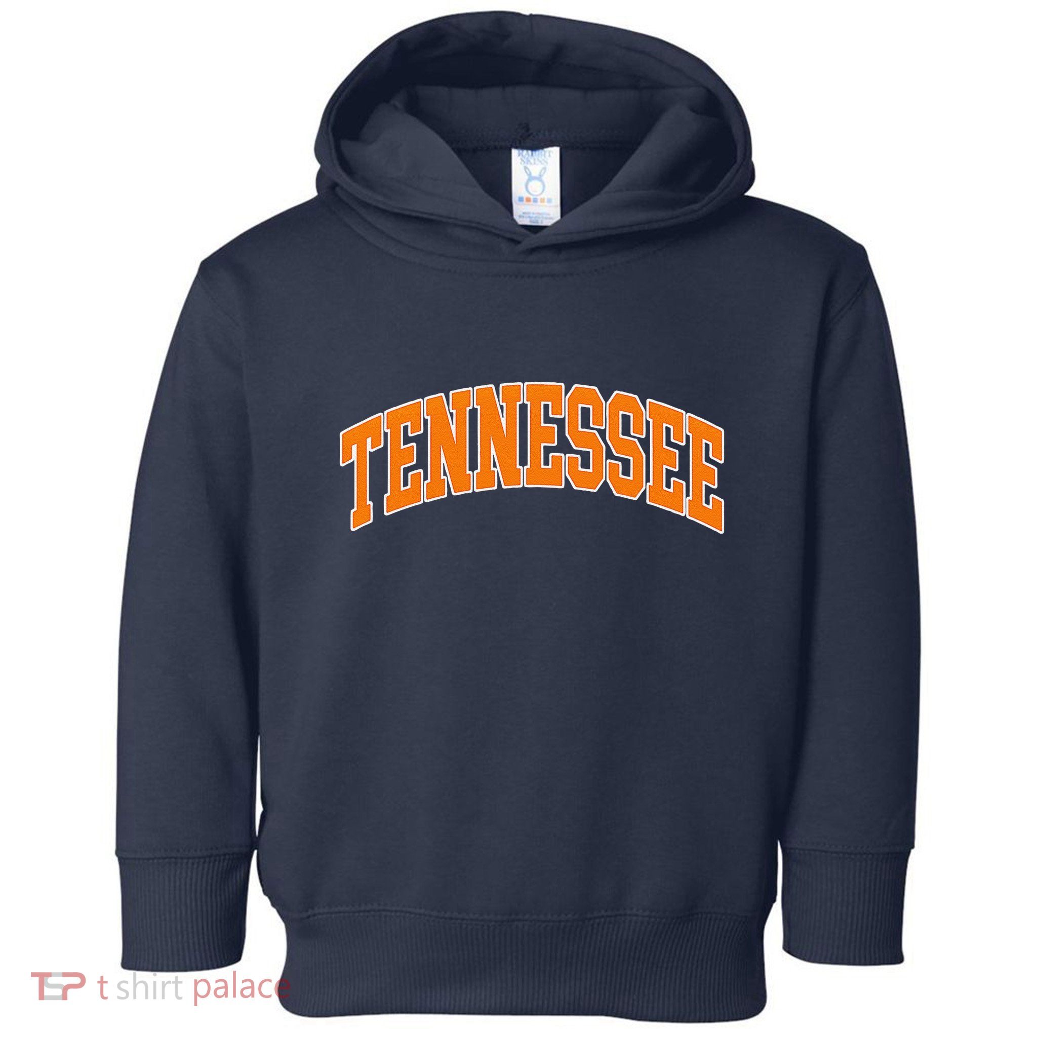 Tennessee Classic Font State Name Design Toddler Hoodie