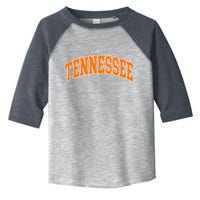 Tennessee Classic Font State Name Design Toddler Fine Jersey T-Shirt