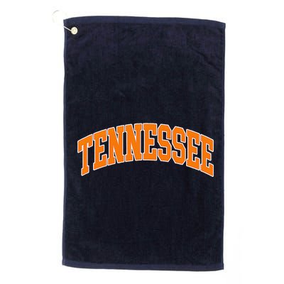 Tennessee Classic Font State Name Design Golf Towel