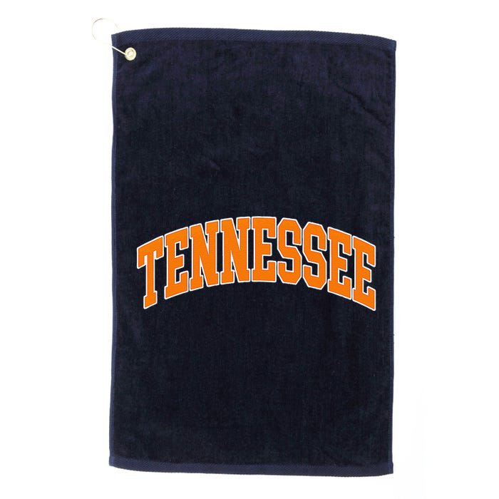 Tennessee Classic Font State Name Design Golf Towel