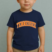 Tennessee Classic Font State Name Design Toddler T-Shirt