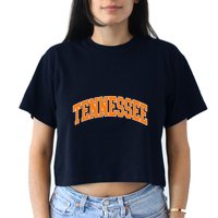 Tennessee Classic Font State Name Design Crop Top