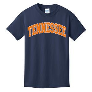 Tennessee Classic Font State Name Design Kids T-Shirt