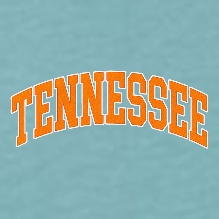 Tennessee Classic Font State Name Design Sueded Cloud Jersey T-Shirt