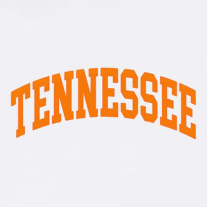 Tennessee Classic Font State Name Design Garment-Dyed Sweatshirt