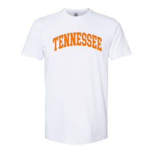 Tennessee Classic Font State Name Design Softstyle CVC T-Shirt