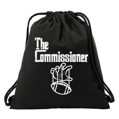 The Commissioner Fantasy Football Commish FFL Drawstring Bag
