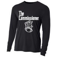 The Commissioner Fantasy Football Commish FFL Cooling Performance Long Sleeve Crew