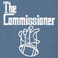 The Commissioner Fantasy Football Commish FFL Garment-Dyed Sweatshirt