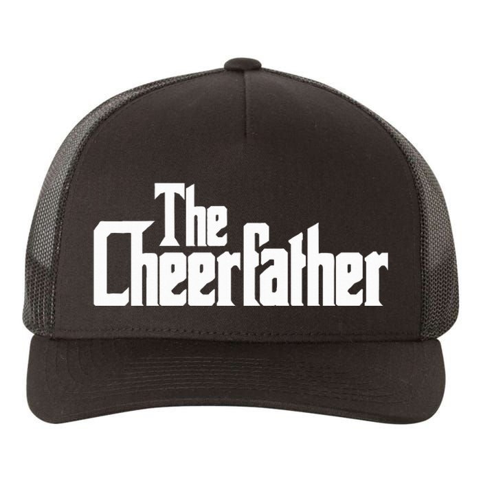 The Cheerfather Fathers Day Cheerleader Yupoong Adult 5-Panel Trucker Hat