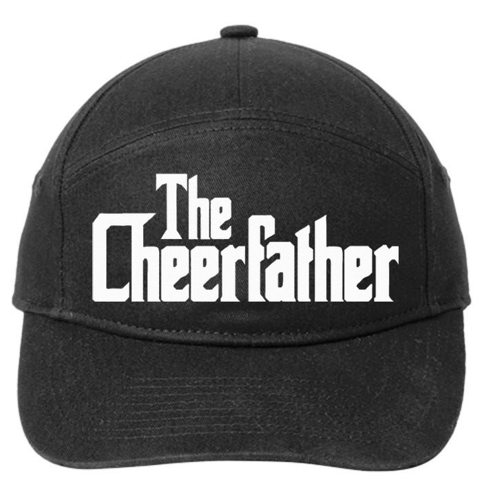 The Cheerfather Fathers Day Cheerleader 7-Panel Snapback Hat