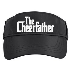 The Cheerfather Fathers Day Cheerleader Adult Drive Performance Visor