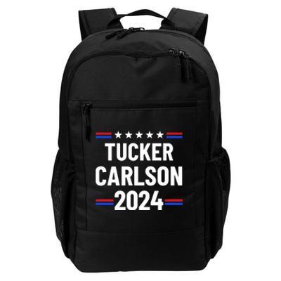 Tucker Carlson For President 2024 Daily Commute Backpack