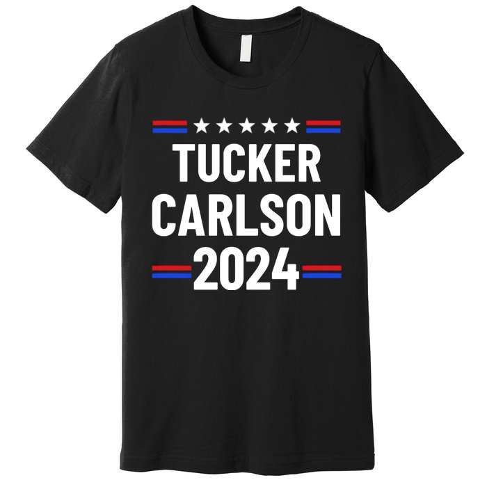 Tucker Carlson For President 2024 Premium T-Shirt