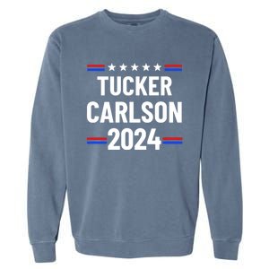 Tucker Carlson For President 2024 Garment-Dyed Sweatshirt