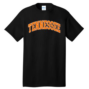 Tennessee Classic Font State Name Tall T-Shirt