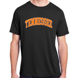 Tennessee Classic Font State Name Adult ChromaSoft Performance T-Shirt