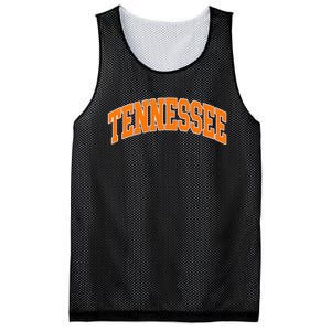 Tennessee Classic Font State Name Mesh Reversible Basketball Jersey Tank