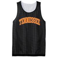 Tennessee Classic Font State Name Mesh Reversible Basketball Jersey Tank