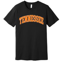 Tennessee Classic Font State Name Premium T-Shirt