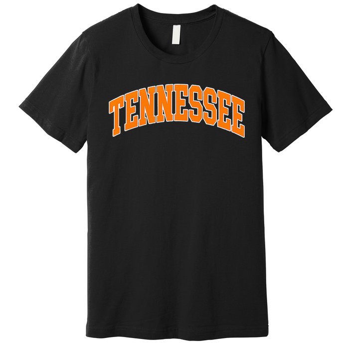 Tennessee Classic Font State Name Premium T-Shirt