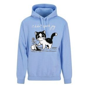 Tuxedo Cat Funny Meme Saying Quotation Spark Joy Unisex Surf Hoodie