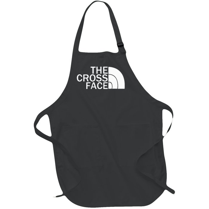 The Cross Face Wrestling Full-Length Apron With Pockets