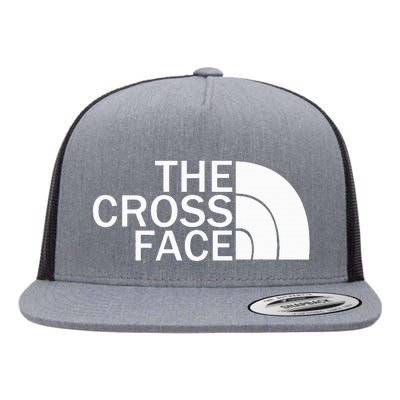 The Cross Face Wrestling Flat Bill Trucker Hat