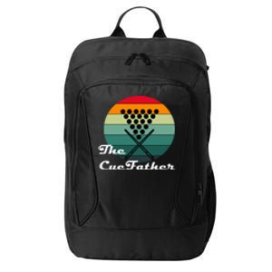 The Cue Fatherfantasy Billiards Dad Gift For Father’s Day City Backpack