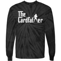 The Cardfather Funny Football Card Collector Trading Cards Tie-Dye Long Sleeve Shirt