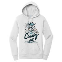 Trump Country Funny Western Trump Cowboy Horse Women's Pullover Hoodie