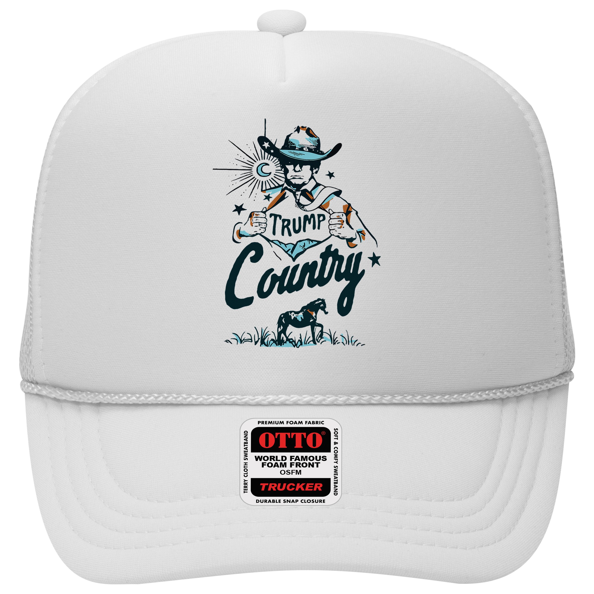 Trump Country Funny Western Trump Cowboy Horse Hat