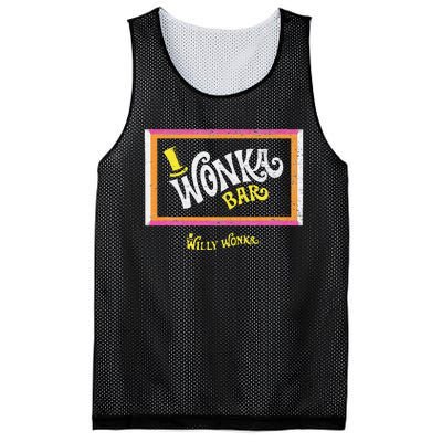 The Chocolate Factory Wonka Chocolate Bar Mesh Reversible Basketball Jersey Tank