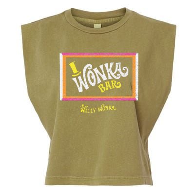 The Chocolate Factory Wonka Chocolate Bar Garment-Dyed Women's Muscle Tee