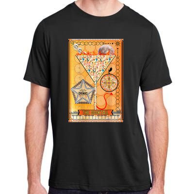 The Cocktail Funny Tarot Playing Card Adult ChromaSoft Performance T-Shirt