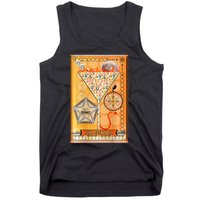 The Cocktail Funny Tarot Playing Card Tank Top