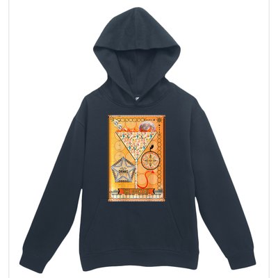 The Cocktail Funny Tarot Playing Card Urban Pullover Hoodie