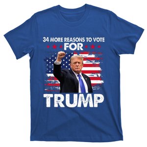 Trump Convicted Felon 34 More Reasons To Vote T-Shirt