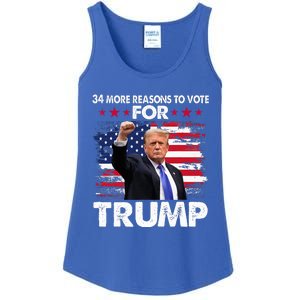 Trump Convicted Felon 34 More Reasons To Vote Ladies Essential Tank