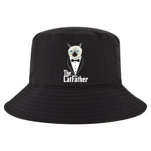 The Catfather Funny Cute Cat Father Dad Owner Pet Kitty Cool Comfort Performance Bucket Hat