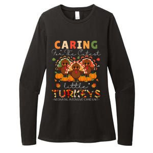 Thankful Caring For The Cutest Little Turkey Cool Nicu Nurse Womens CVC Long Sleeve Shirt