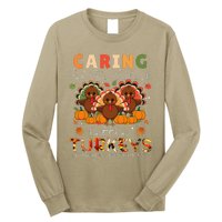 Thankful Caring For The Cutest Little Turkey Cool Nicu Nurse Long Sleeve Shirt