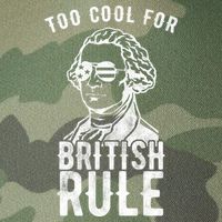 Too Cool For British Rule Usa Funny Legacy Tie Dye Trucker Hat
