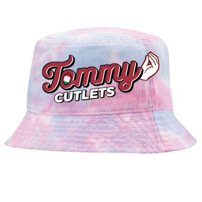 Tommy Cutlets Funny Italian Hand Football Tie-Dyed Bucket Hat