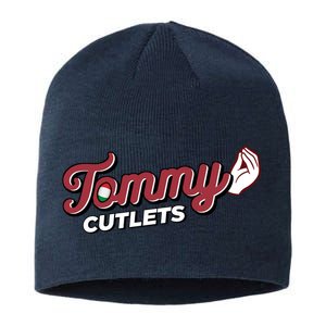 Tommy Cutlets Funny Italian Hand Football Sustainable Beanie