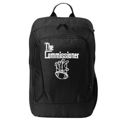 The Commissioner Fantasy Football Commish FFL City Backpack