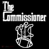 The Commissioner Fantasy Football Commish FFL Cropped Pullover Crew
