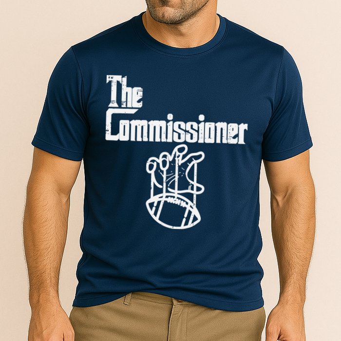 The Commissioner Fantasy Football Commish FFL Performance Shirt